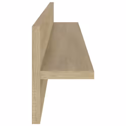 vidaXL 2/4x Wall Shelves Chipboard Wall-Mounted Hanging Shelf Multi Colours - sonoma oak - Additional view 4
