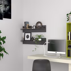 VidaXL 807349 shelve Wood Grey