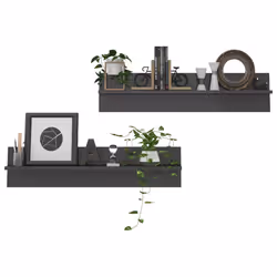 VidaXL 807349 shelve Wood Grey - Additional view 6