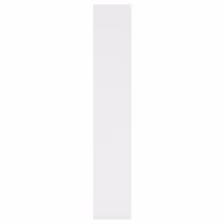 vidaXL Wall Shelf White Engineered Wood Household Wall Display Hanging Shelf - Additional view 5