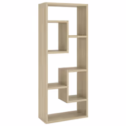 vidaXL Wall Shelf Sonoma Oak Engineered Wood Household Wall Hanging Cabinet - Additional view 2