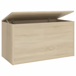 vidaXL Storage Chest Sonoma Oak Engineered Wood Cabinet Trunk Container Box