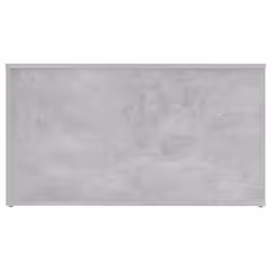 vidaXL Storage Chest Concrete Grey Engineered Wood Cabinet Trunk Container - Additional view 6