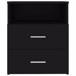 VidaXL 803275 nightstand/bedside table Black - Additional view 7