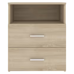 VidaXL 803278 nightstand/bedside table Oak - Additional view 6