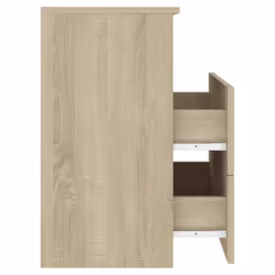 VidaXL 803278 nightstand/bedside table Oak - Additional view 7