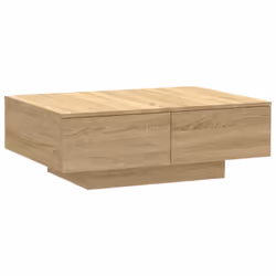 vidaXL Coffee Table Sonoma Oak Engineered Wood Home Living Room Couch Table