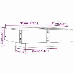 VidaXL 804179 coffee/side/end table - Additional view 8