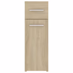 vidaXL Apothecary Cabinet Sonoma Oak Engineered Wood Storage Cabinet Organiser - Additional view 7