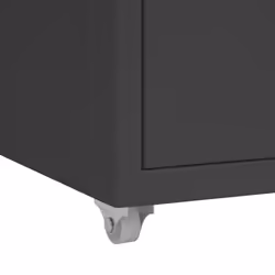 vidaXL Mobile File Cabinet Anthracite Metal Office Storage File Filing Cabinet - Additional view 6