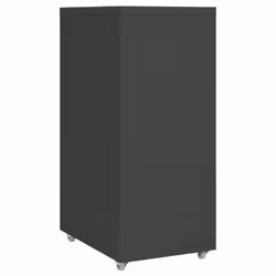 vidaXL Mobile File Cabinet Anthracite Metal Office Storage File Filing Cabinet