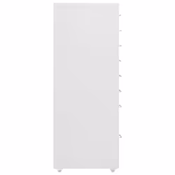 vidaXL Mobile File Cabinet Metal Storage Filing Cabinet Multi Colours/Models - grey, 8 drawers - Additional view 2