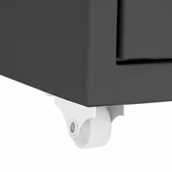 vidaXL Mobile File Cabinet Metal Storage Filing Cabinet Multi Colours/Models - anthracite, 8 drawers - Additional view 6