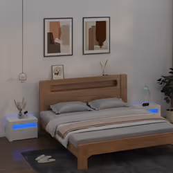 VidaXL 3080734 nightstand/bedside table White