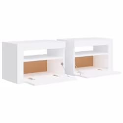 VidaXL 3080734 nightstand/bedside table White - Additional view 5