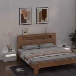 VidaXL 3080734 nightstand/bedside table White - Additional view 8