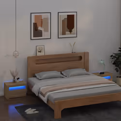 VidaXL 3080737 nightstand/bedside table Oak