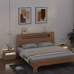 VidaXL 3080737 nightstand/bedside table Oak - Additional view 8