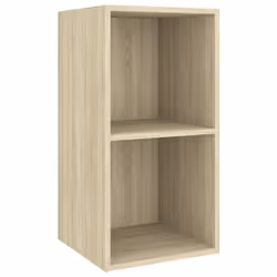 vidaXL TV Cabinet Set 3 Piece Sonoma Oak Chipboard Stand Living Room Furniture