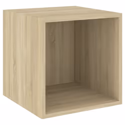 vidaXL TV Cabinet Set 4 Piece Sonoma Oak Engineered Wood TV Unit Hifi Cabinet