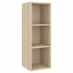 vidaXL 3 Piece TV Cabinet Set Sonoma Oak Engineered Wood - Additional view 4