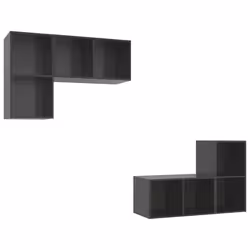 VidaXL 3079843, Grey, 370 mm, 370 mm, 720 mm, 1 pc(s)