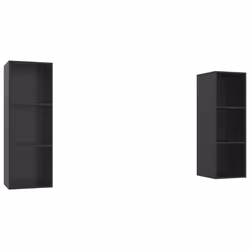 VidaXL 3079860, Black, 370 mm, 370 mm, 1070 mm, 1 pc(s)