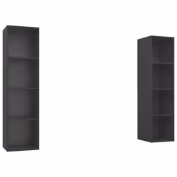 VidaXL 3079864, Grey, 370 mm, 370 mm, 1425 mm, 1 pc(s)