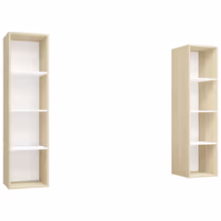 VidaXL 3079867, White, 370 mm, 370 mm, 1425 mm, 1 pc(s)