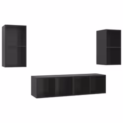 VidaXL 3079878, Black, 370 mm, 370 mm, 720 mm, 1 pc(s)