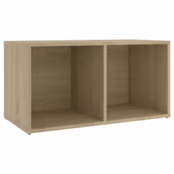 vidaXL 4x TV Cabinets Sonoma Oak Chipboard Home Furniture TV Stand Cabinet