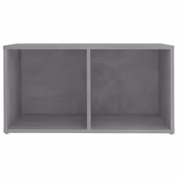 vidaXL 4x TV Cabinets Concrete Grey Chipboard Home Furniture TV Stand Unit - Additional view 4