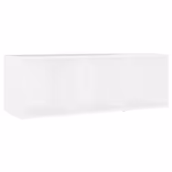 vidaXL TV Cabinet Set 3 Piece White Engineered Wood Home TV Stand Cabinet - Additional view 5