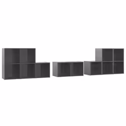 VidaXL 3080068, Grey, Wood, Wood, 1 pc(s)