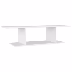 vidaXL Wall Mounted TV Cabinet White Hanging TV Living Room Hifi Cabinet Unit