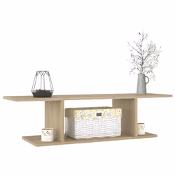 vidaXL Wall Mounted TV Cabinet Sonoma Oak Hanging TV Living Room Hifi Cabinet - Additional view 3