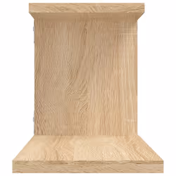 vidaXL Wall-Mounted TV Shelf Sonoma Oak Engineered Wood Hanging Display Shelf - Additional view 5