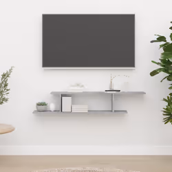 VidaXL 806993 shelve Wood Grey - Additional view 2