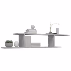VidaXL 806993 shelve Wood Grey - Additional view 4