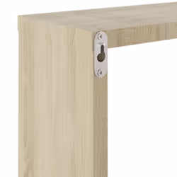 vidaXL 4x Wall Cube Shelves Sonoma Oak Storage Wall Hanging Floating Shelf - Additional view 10