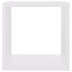 vidaXL 4x Wall Cube Shelves White Storage Wall Hanging Floating Shelf Unit - Additional view 8