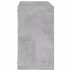 vidaXL 4x Wall Cube Shelves Concrete Grey Storage Wall Hanging Floating Shelf - Additional view 9