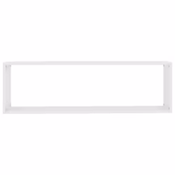 vidaXL 4x Wall Cube Shelf White Engineered Wood Storage Hanging Floating Shelf - Additional view 7