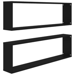VidaXL 807082 shelve Wood Black