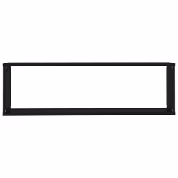 vidaXL 4x Wall Cube Shelf Black Engineered Wood Storage Hanging Floating Shelf - Additional view 7