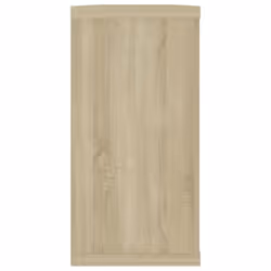 vidaXL 4x Wall Cube Shelf Sonoma Oak Engineered Wood Hanging Floating Unit - Additional view 7