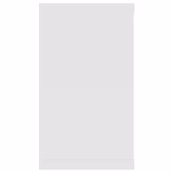 vidaXL 2x Wall Cube Shelf White Engineered Wood Storage Hanging Shelf Unit - Additional view 8