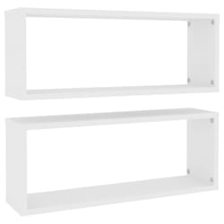 VidaXL 807133 shelve Wood White