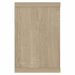 vidaXL 2x Wall Shelf Sonoma Oak Engineered Wood Wall-Mounted Floating Shelf - Additional view 6