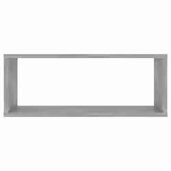 vidaXL 6x Wall Shelf Concrete Grey Engineered Wood Wall-Mounted Floating Shelf - Additional view 5
